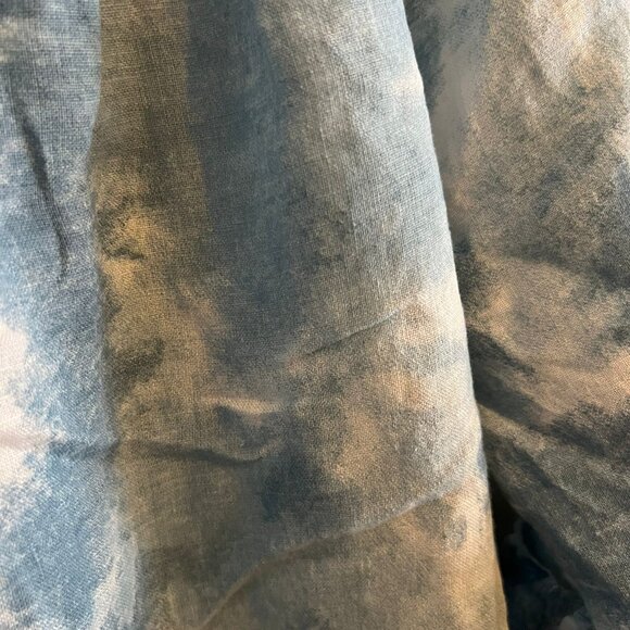 LIKE NEW - 100% linen watercolour dress - Made in Italy - Picture 3 of 4